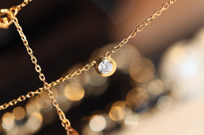 [Love Lucky]DAMOUR DIAMANT-HALSKETTE