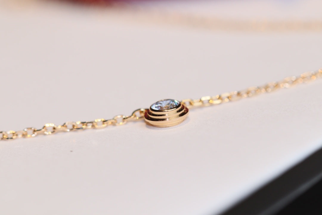 [Love Lucky]DAMOUR DIAMANT-HALSKETTE