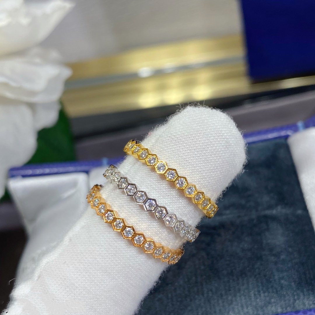 [Love Lucky]BEE LOVE DIAMOND PAVED SMALL RING