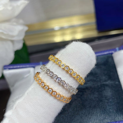 [Love Lucky]BEE LOVE DIAMOND PAVED SMALL RING