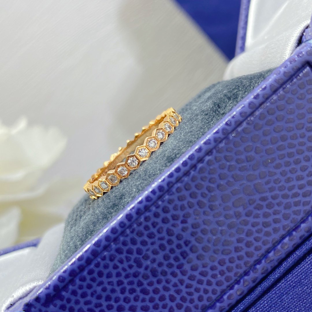 [Love Lucky]BEE LOVE DIAMOND PAVED SMALL RING