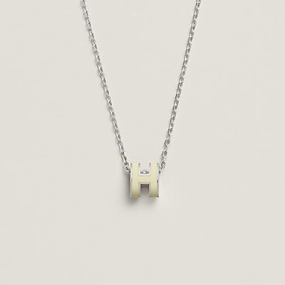 [Love Lucky]HM CLIC Gelbe Emaille Gold Halskette