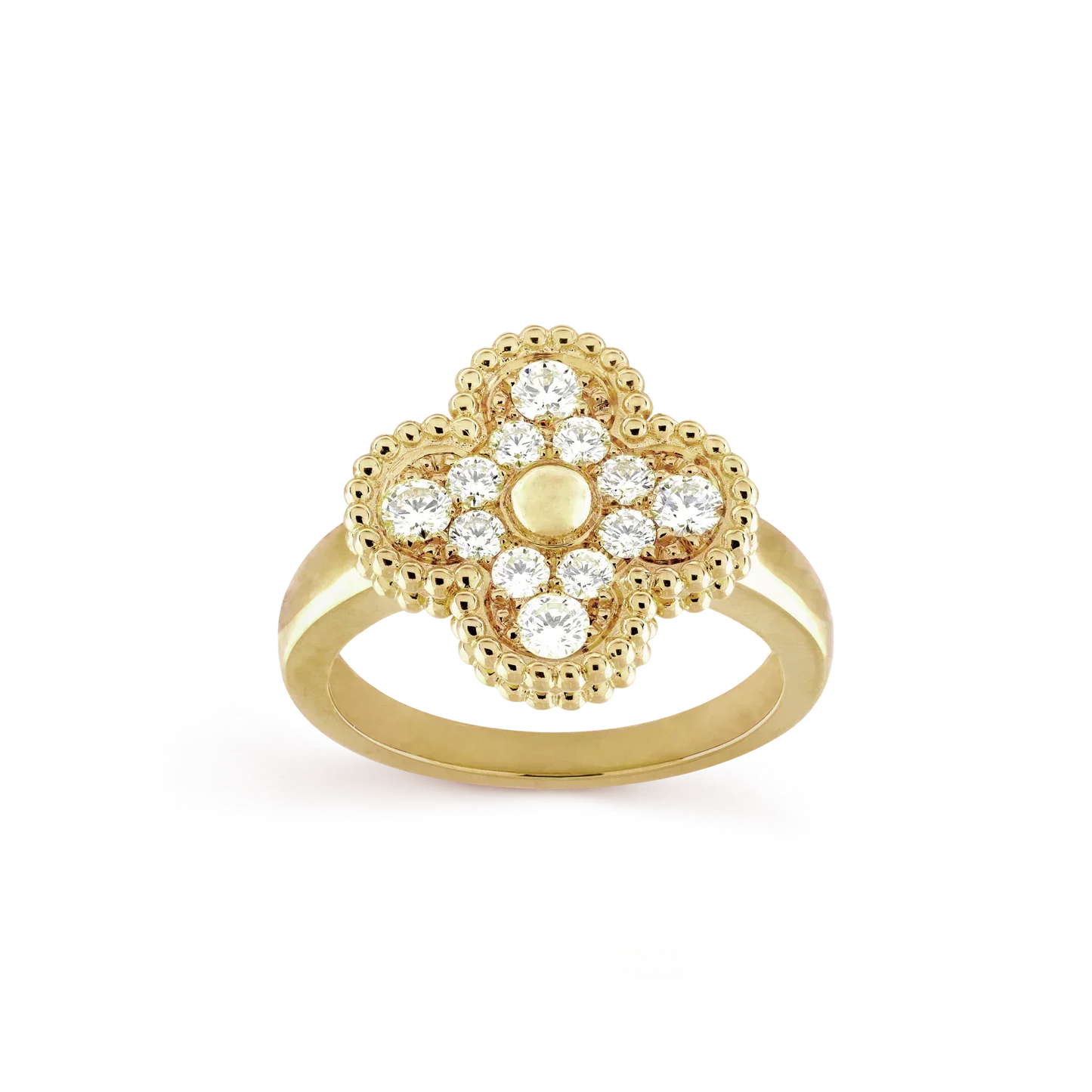 [Love Lucky]CLOVER DIAMOND RING