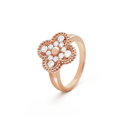 [Love Lucky]CLOVER DIAMOND RING