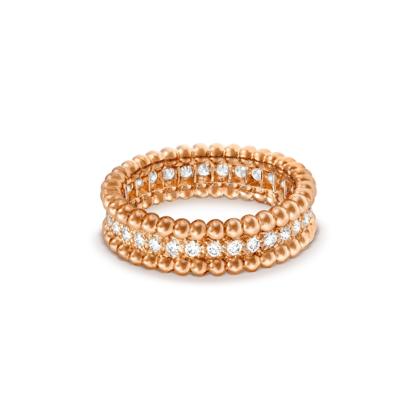 [Love Lucky]PERLEE DIAMOND ROSE GOLD RING
