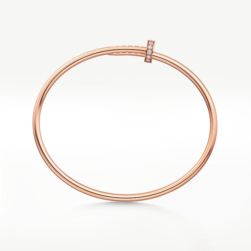[Love Lucky]JUSTE BRACELET 2.5MM DIAMONDS