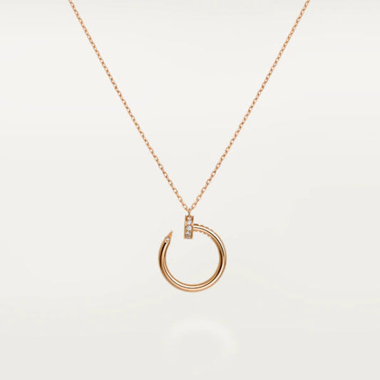 [Love Lucky]JUSTE HALSKETTE ROSA GOLD 