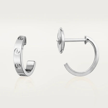 [Love Lucky] LIEBESOHRRINGE 2,65 MM SILBER 
