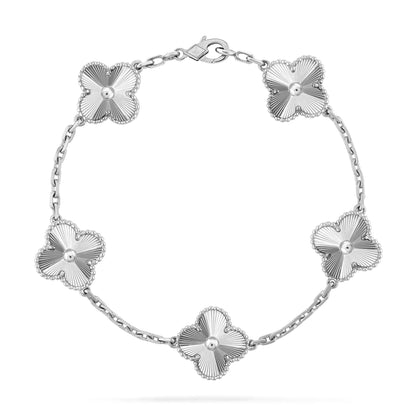 [Love Lucky]CLOVER SILBER 5 MOTIVE ARMBAND 