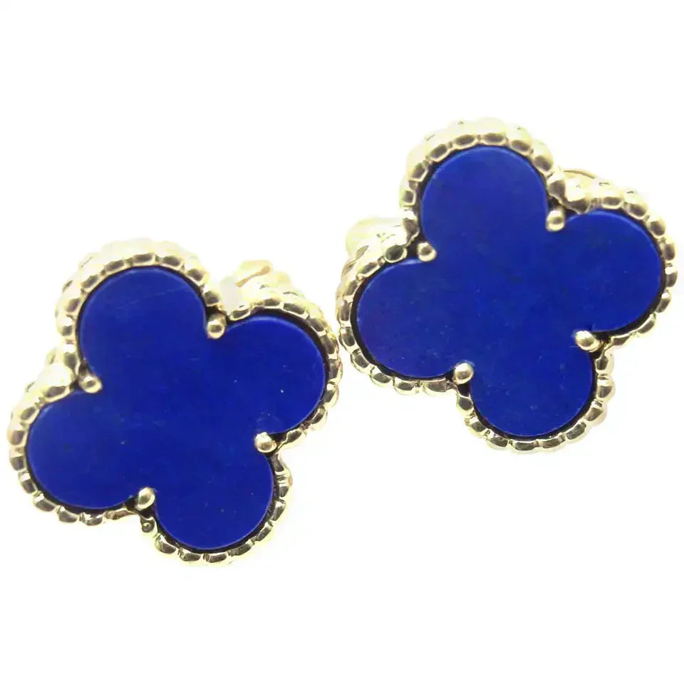 [Love Lucky]CLOVER MINI 9,5MM TÜRKIS OHRRINGE