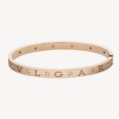 [Love Lucky]ZERO 1 ROSA GOLD 12 DIAMANTEN ARMBAND