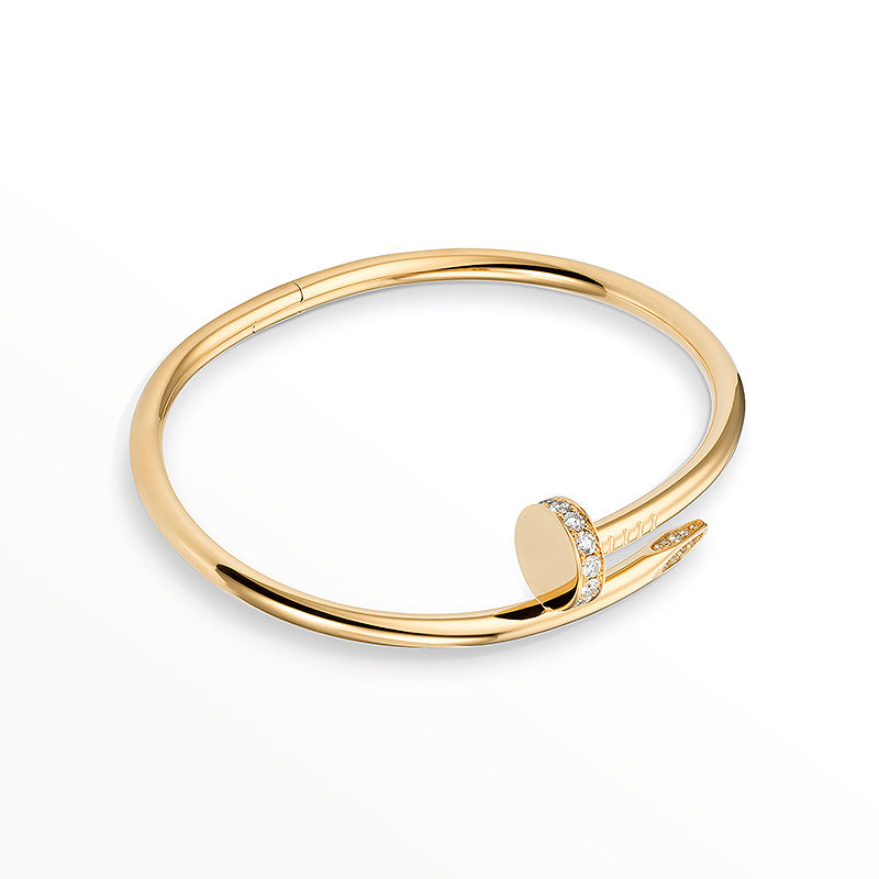 [Love Lucky]JUSTE ARMBAND 3,5MM DIAMANTEN