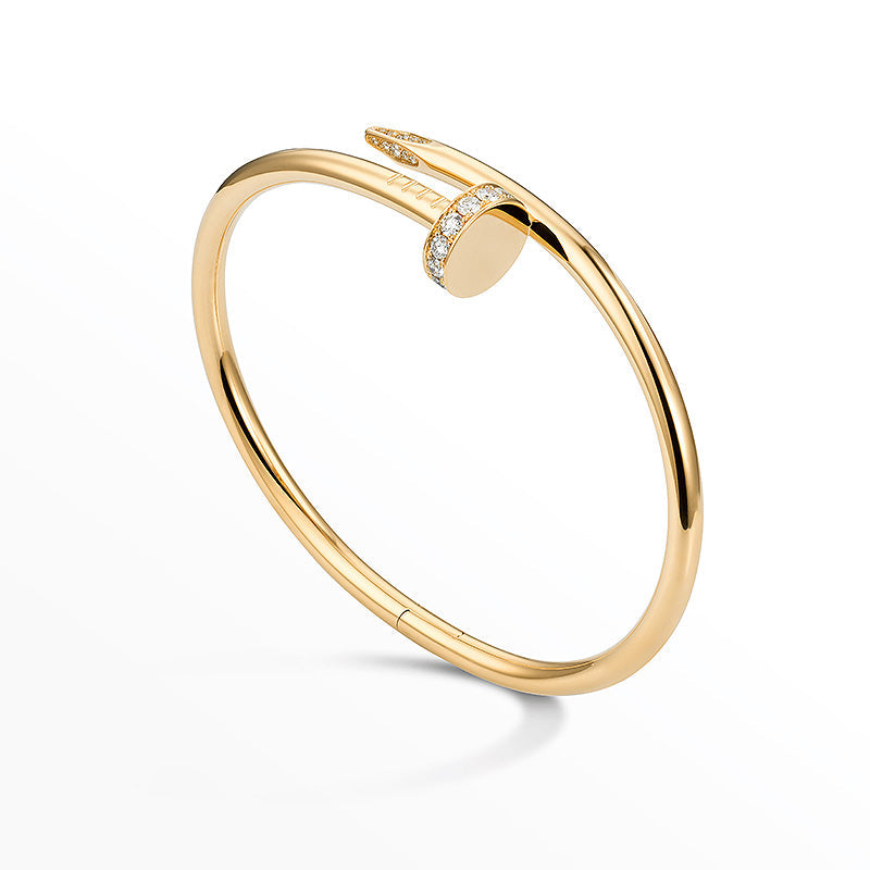 [Love Lucky]JUSTE ARMBAND 3,5MM DIAMANTEN