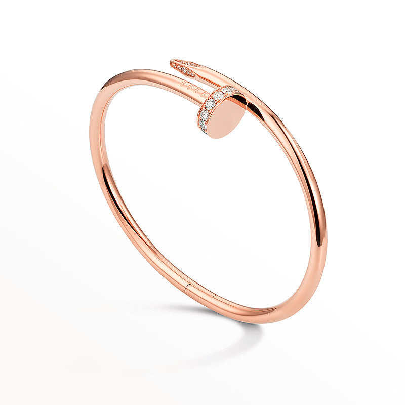 [Love Lucky]JUSTE ARMBAND 3,5MM DIAMANTEN