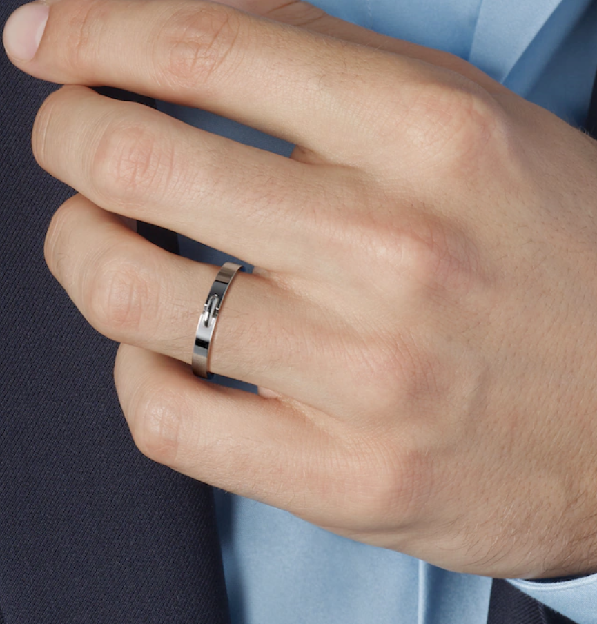 [Love Lucky]ALLIANCE LIENS VIDENCE 3MM RING