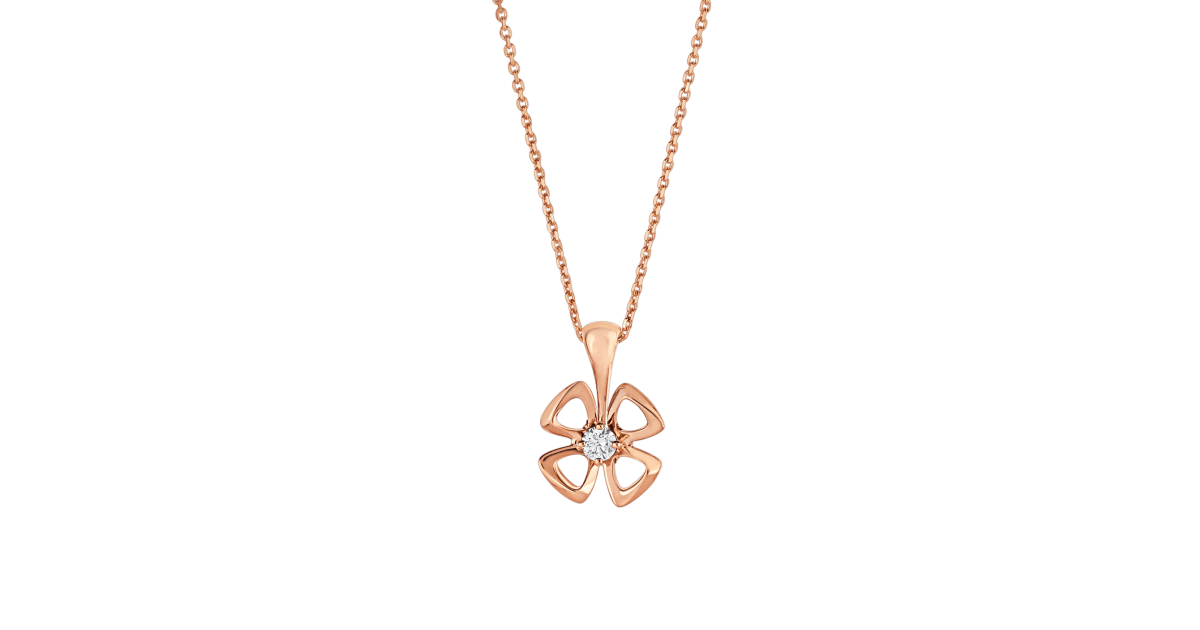 [Love Lucky]FIOREVER HALSKETTE DIAMANT-ZENTRUM