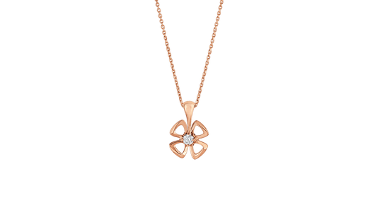 [Love Lucky]FIOREVER HALSKETTE DIAMANT-ZENTRUM