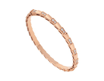 [Love Lucky]SERPENTI ARMBAND ROTGOLD DIAMANT