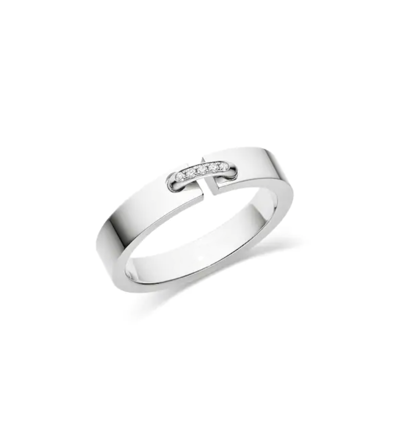 [Love Lucky]ALLIANCE LIENS VIDENCE DIAMOND 4MM RING