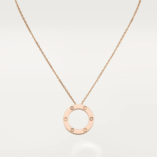 [Love Lucky] LIEBESKETTE 16MM 3 DIAMANTEN