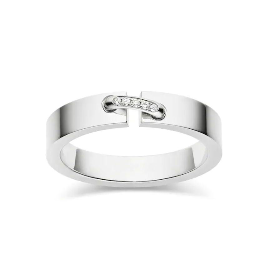 [Love Lucky]ALLIANCE LIENS VIDENCE DIAMOND 4MM RING