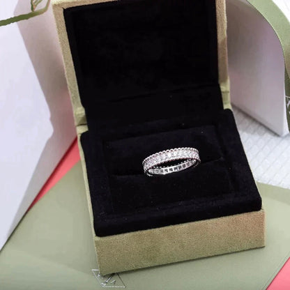 [Love Lucky]PERLEE DIAMOND SILVER RING