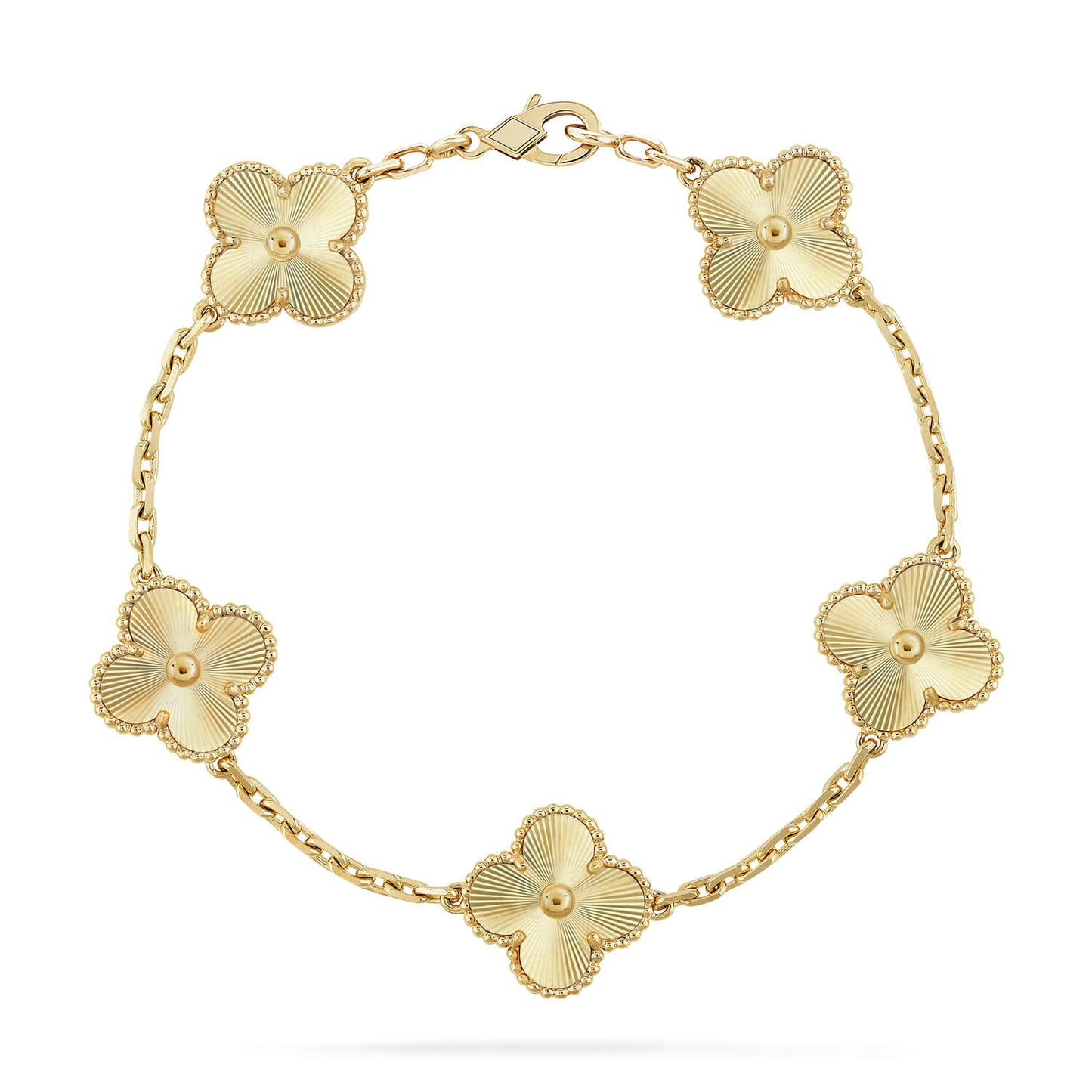 [Love Lucky]CLOVER 5 BLUMEN LASER ARMBAND 
