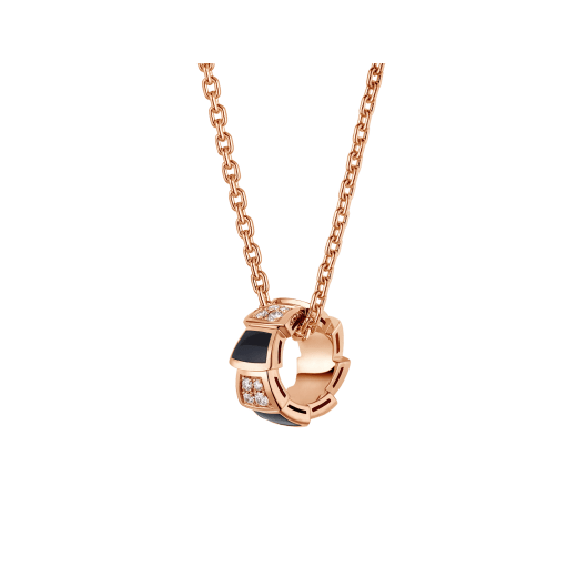 [Love Lucky] SERPENTI ANHÄNGER DIAMANT HALSKETTE