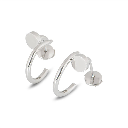 [Love Lucky]JUSTE OHRRINGE SILBER 