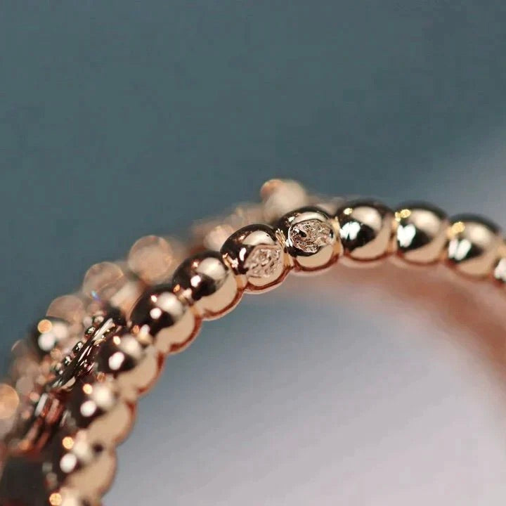 [Love Lucky]CLOVER KALEIDOSCOPE RING 10MM
