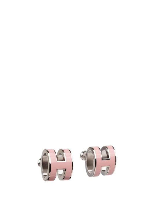 [Love Lucky] MINI POP H SILBER OHRRINGE ROSA