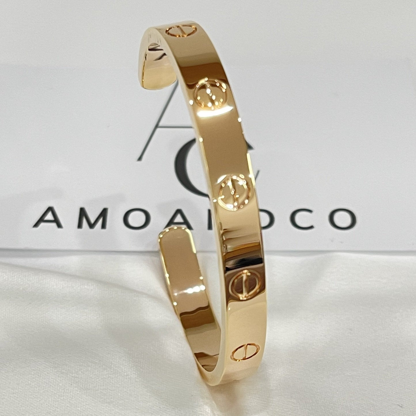[Love Lucky]LOVE BRACELET 6.1MM OPEN CUFF
