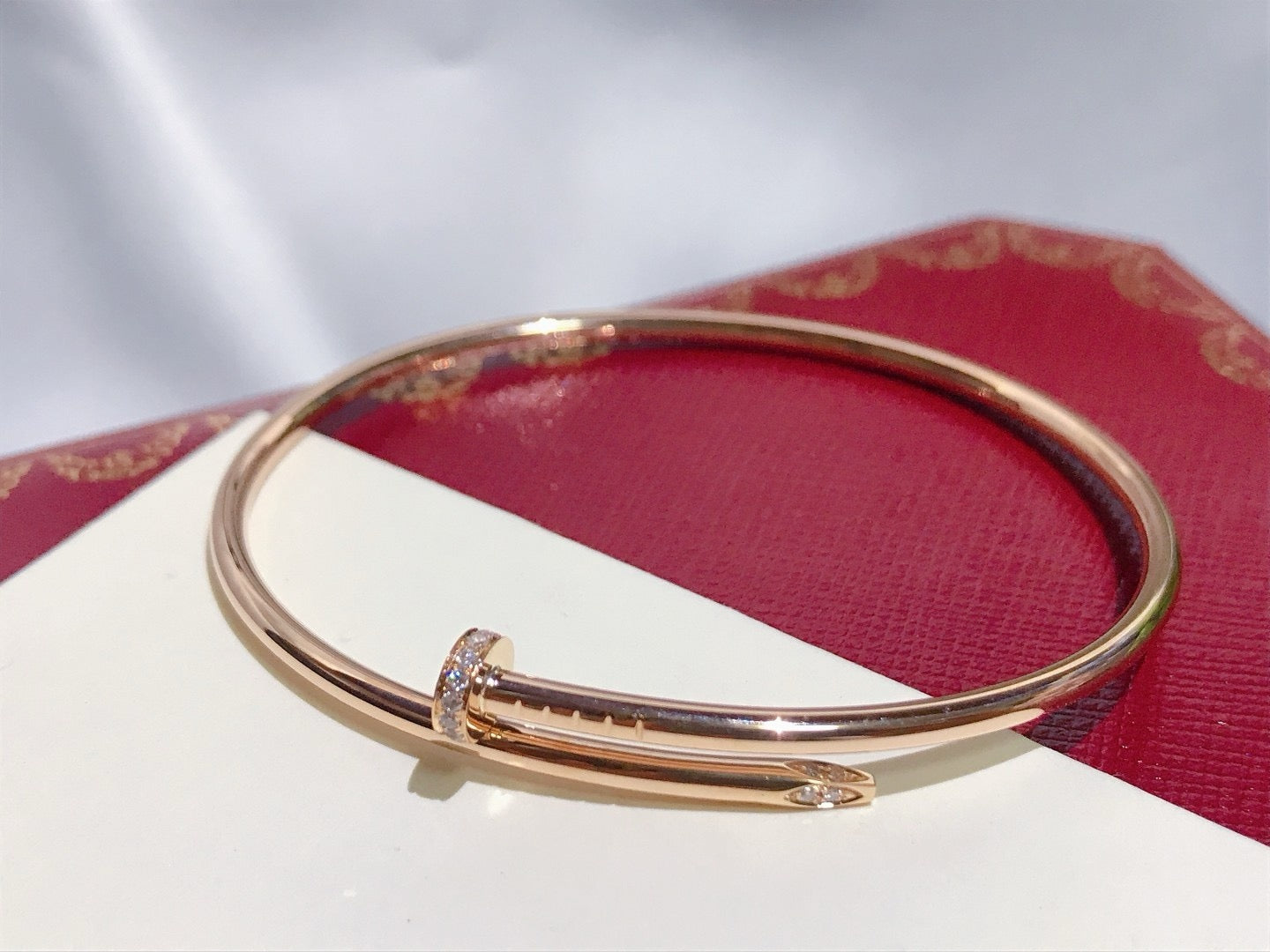 [Love Lucky]JUSTE BRACELET 2.5MM DIAMONDS