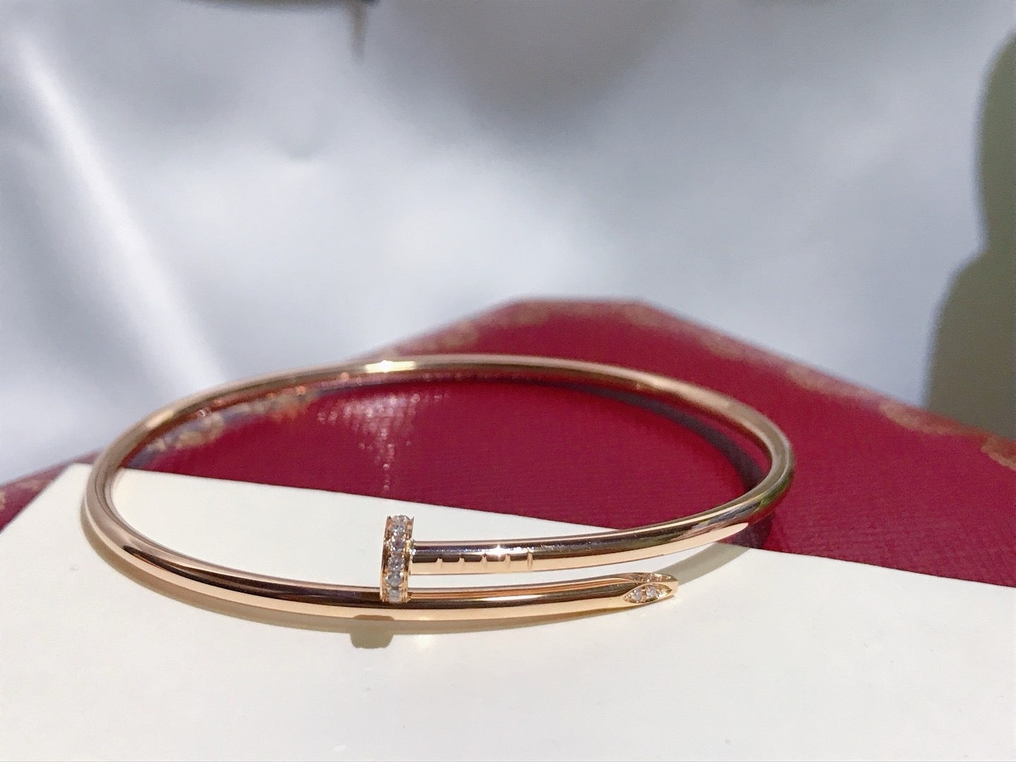 [Love Lucky]JUSTE BRACELET 2.5MM DIAMONDS