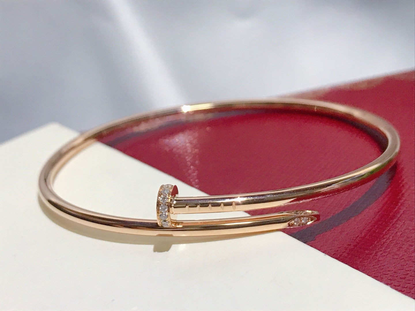 [Love Lucky]JUSTE BRACELET 2.5MM DIAMONDS