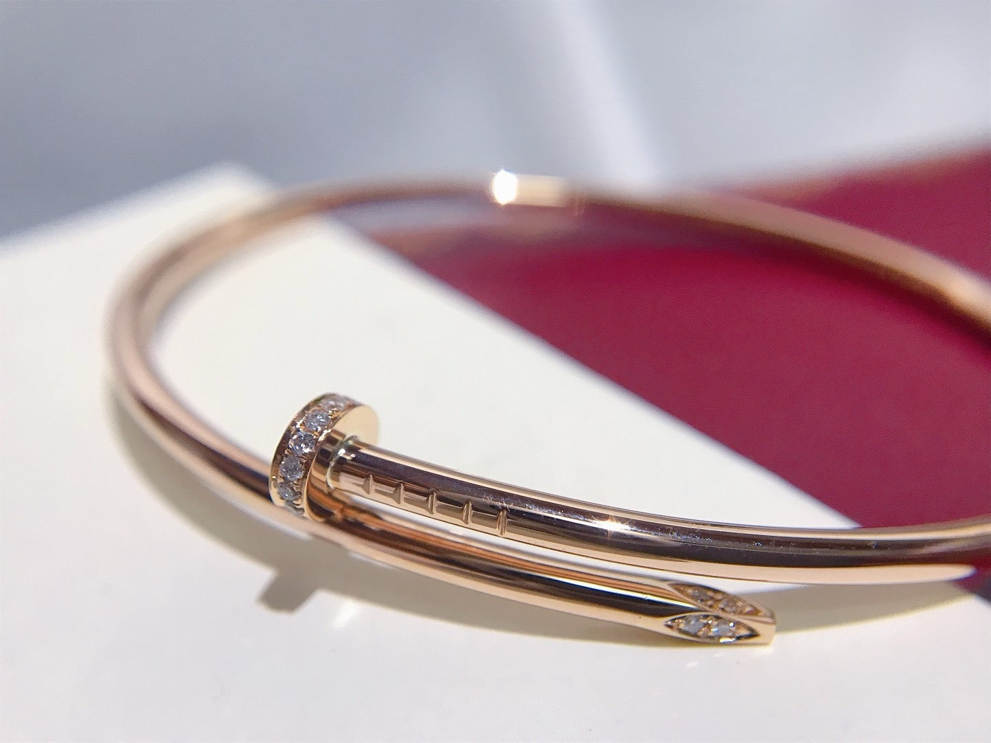 [Love Lucky]JUSTE BRACELET 2.5MM DIAMONDS