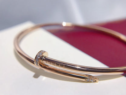 [Love Lucky]JUSTE BRACELET 2.5MM DIAMONDS