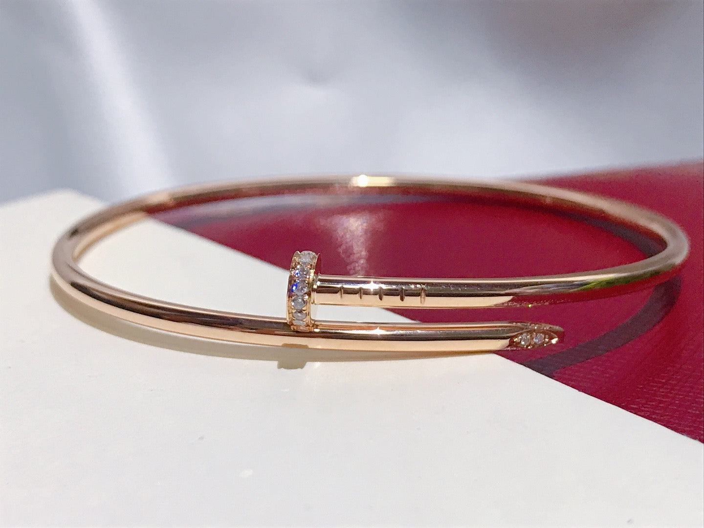 [Love Lucky]JUSTE BRACELET 2.5MM DIAMONDS