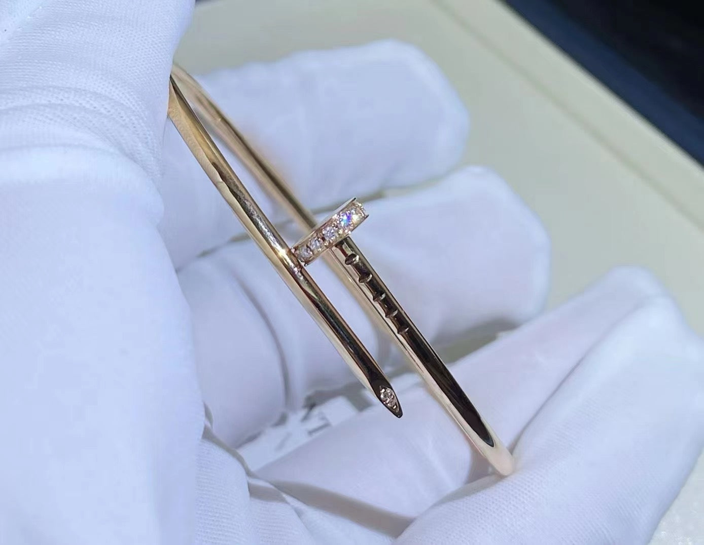 [Love Lucky]JUSTE BRACELET 2.5MM DIAMONDS