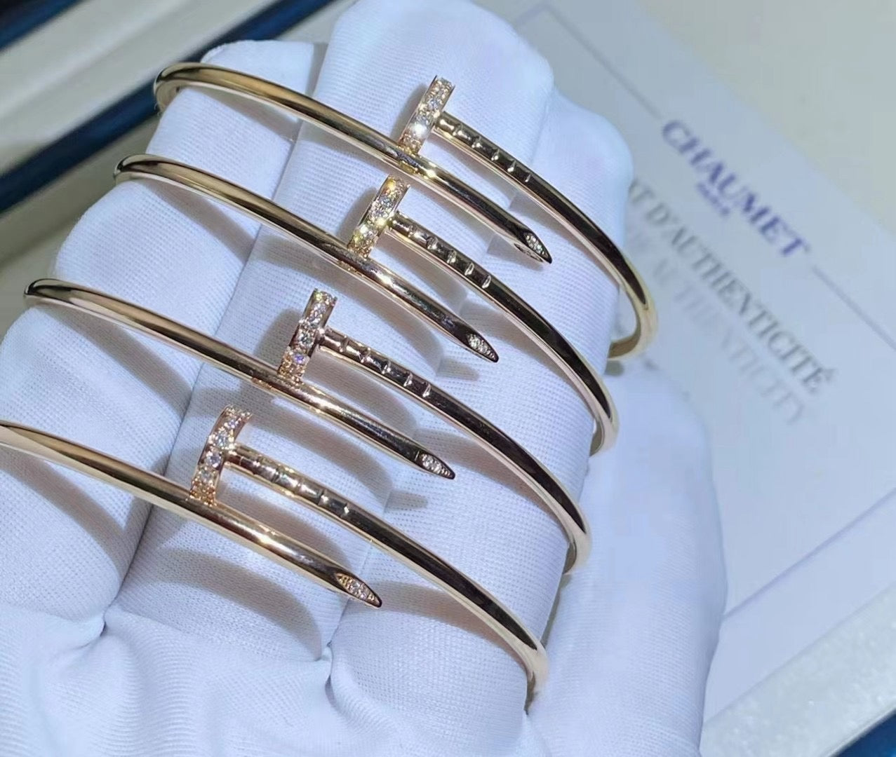 [Love Lucky]JUSTE BRACELET 2.5MM DIAMONDS