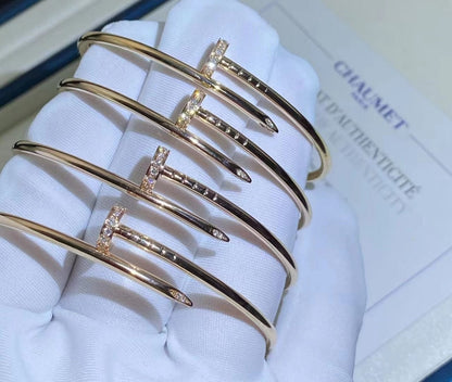 [Love Lucky]JUSTE BRACELET 2.5MM DIAMONDS
