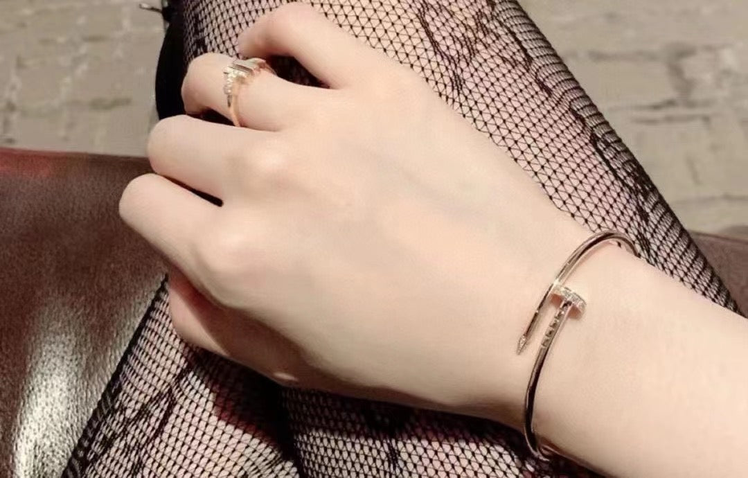 [Love Lucky]JUSTE BRACELET 2.5MM DIAMONDS