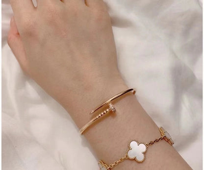 [Love Lucky]JUSTE BRACELET 2.5MM DIAMONDS