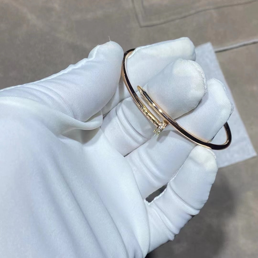 [Love Lucky]JUSTE BRACELET 2.5MM DIAMONDS