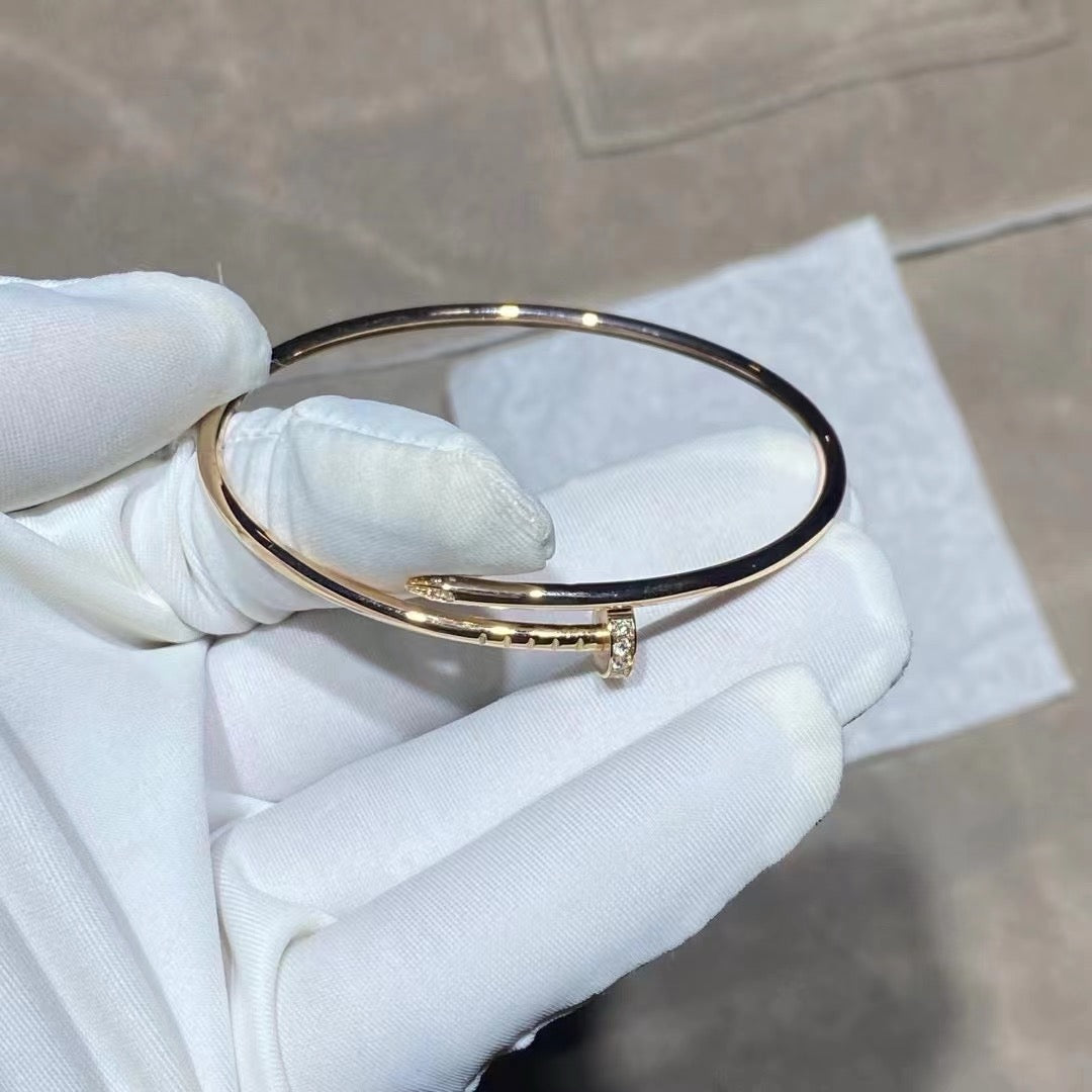 [Love Lucky]JUSTE BRACELET 2.5MM DIAMONDS