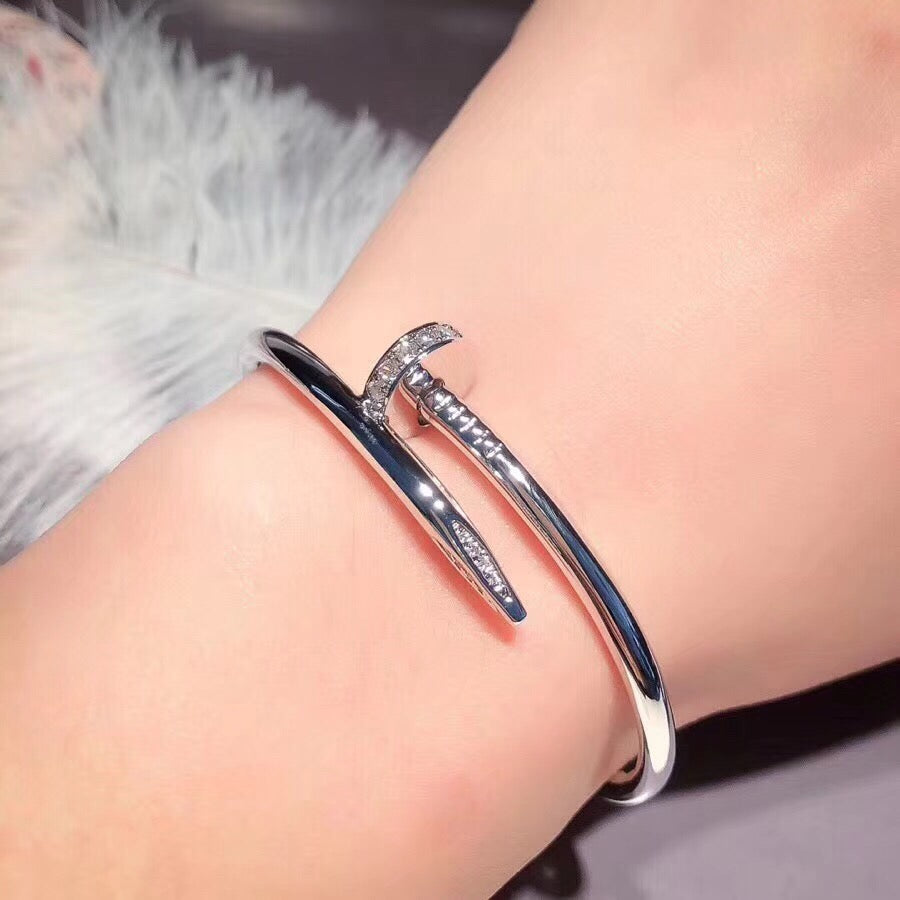 [Love Lucky]JUSTE ARMBAND 3,5MM DIAMANTEN