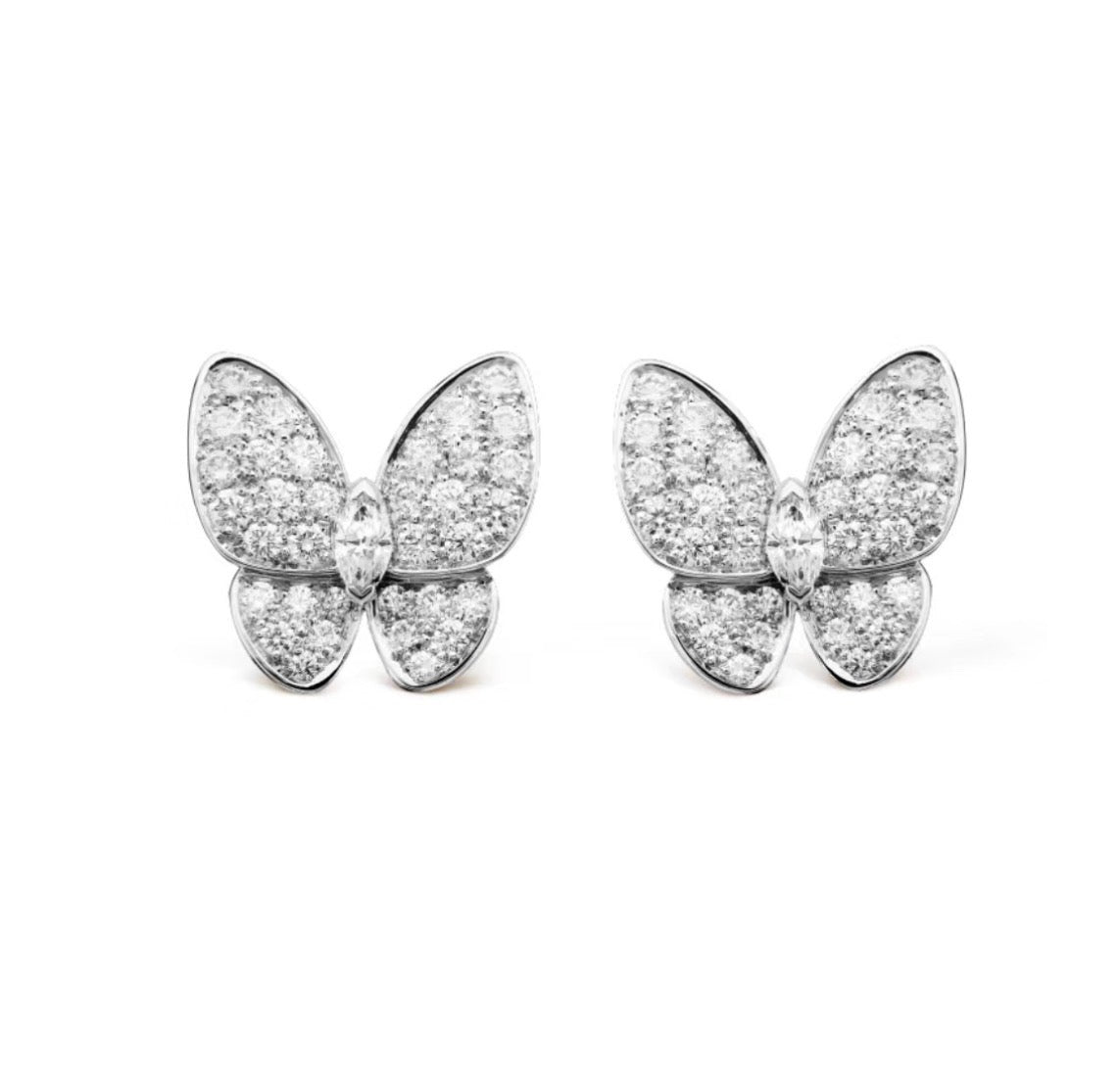 [Love Lucky] SCHMETTERLING ALLE DIAMANT OHRRINGE