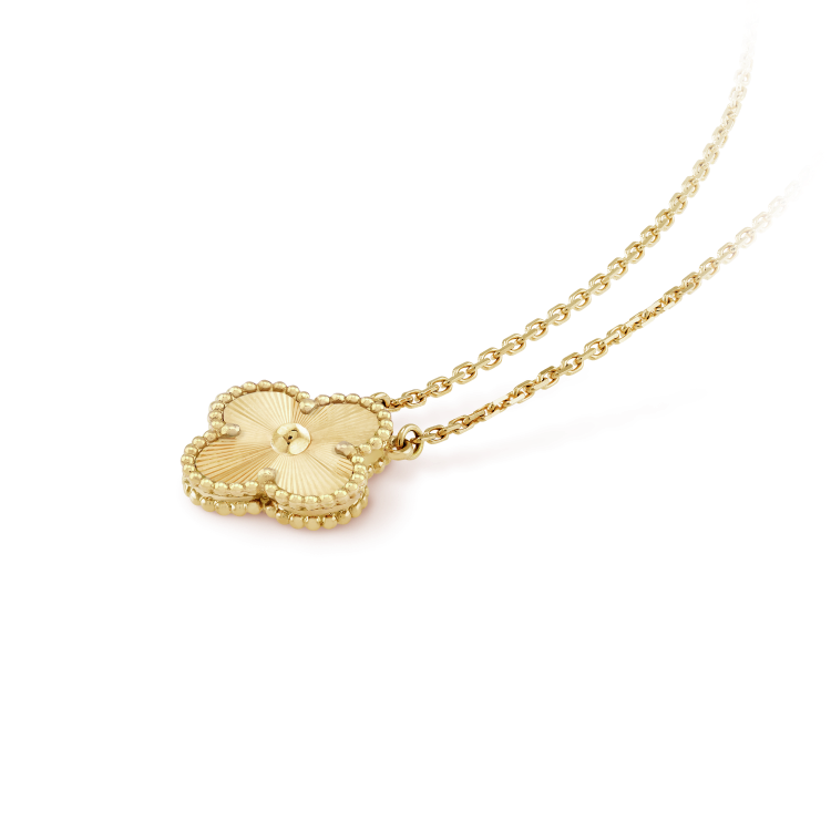 [Love Lucky]CLOVER 15MM LASER HALSKETTE