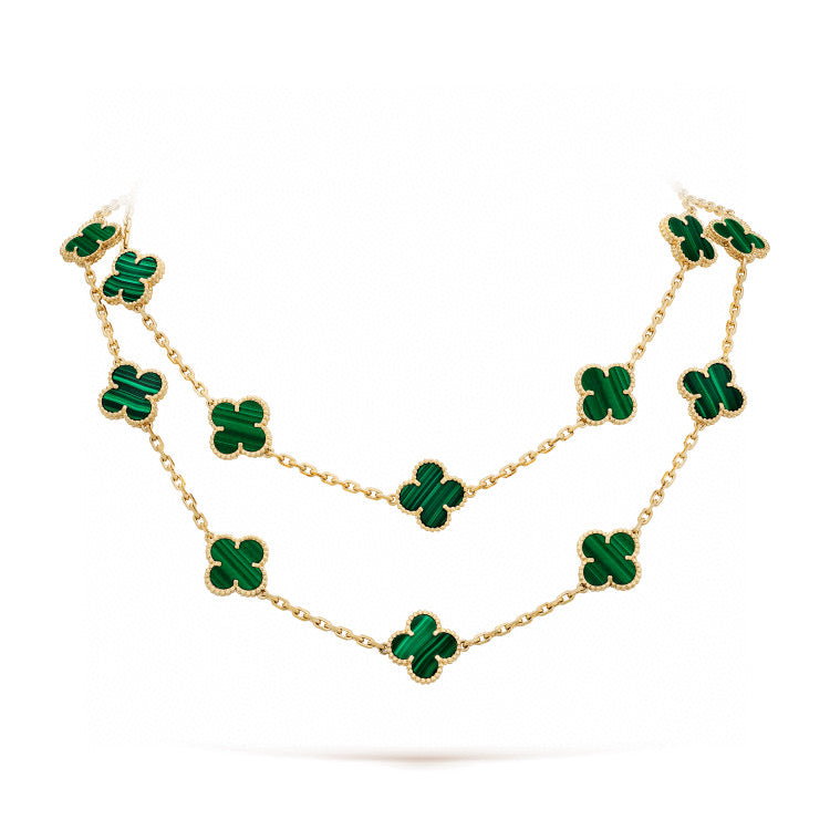 [Love Lucky]CLOVER 20 Motive Malachit Gold