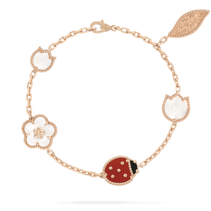 [Love Lucky]LUCKY SPRING 5 MOTIF BRACELET